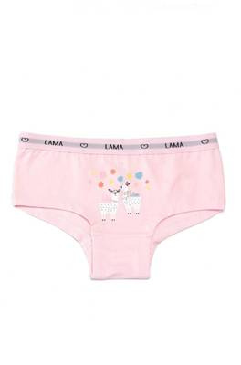 Figi dziewczęce G-578 SZ A'3 Lama jasny różowy