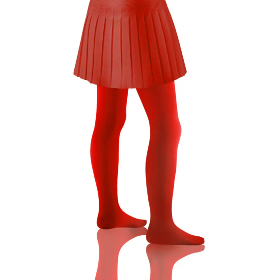 Rajstopy Dziewczęce Claudia Sesto Senso- czerwony