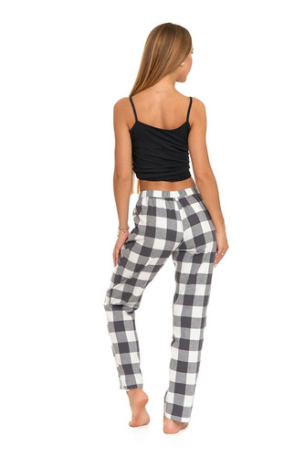 Spodnie piżamowe damskie PDS3000-001 Moraj - czarny