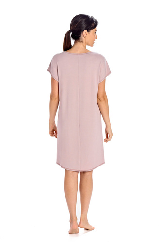 Koszula nocna Luzi Teyli - kakaowy