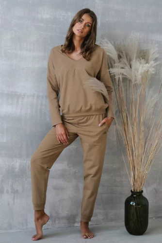 Bluza damska Karina Italian Fashion - camel