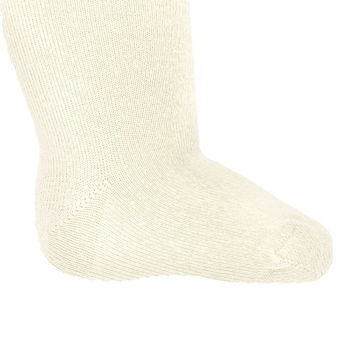 Rajstopy bambusowe z szelkami 141612 Nicol - kremowy