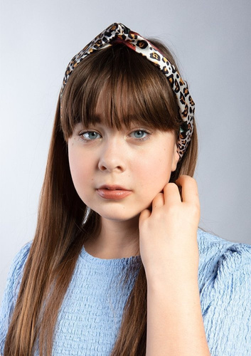 Opaska Flowers DKaren 04 ecru