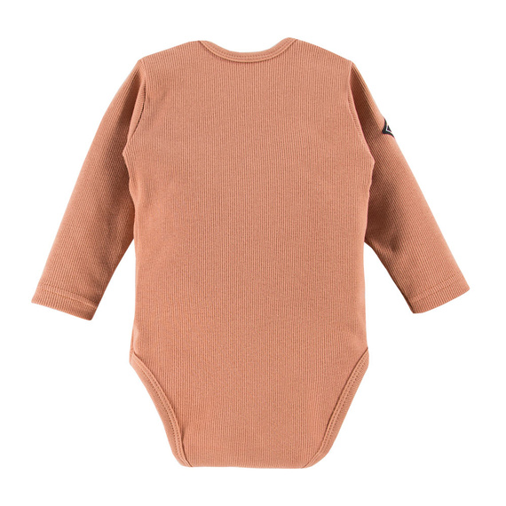 Body dziecięce prążkowane Jump Eevi - beżowy