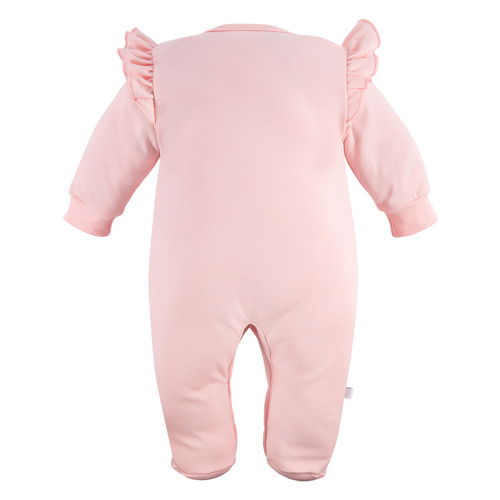 Pajac niemowlęcy Strawberry & Love Eevi - koralowy