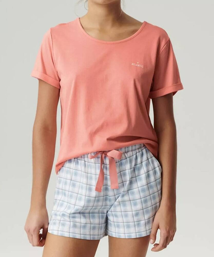  Piżama Damska  NLP-497  Atlantic koralowy