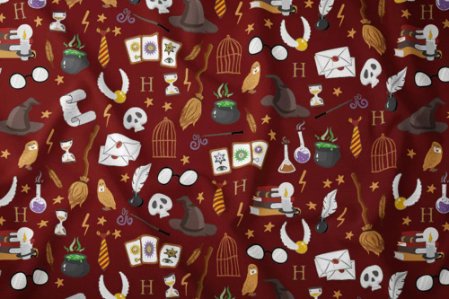 Pościel dziecięca 3503 B Kraina Snów bawełniana czary mary Karo 