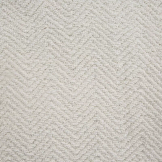 Koc narzuta z frędzlami Milo Eurofirany biały