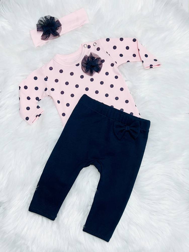 Spodnie niemowlęce Tosia Bambarillo czarny
