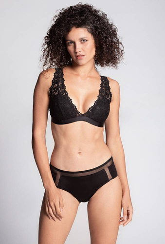  Figi Damskie L-POL 5025 MS-02  Lama czarny