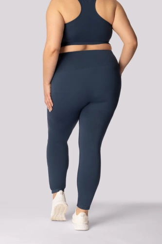 Legginsy damskie Base Mona granatowy