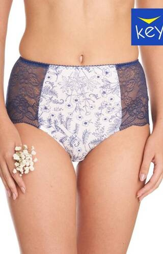 Figi damskie LPF 622 A22 A'2 2-pak Key biały-granatowy