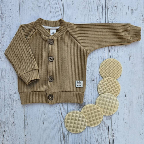 Bluza "Natural Waffel" Makoma camel 