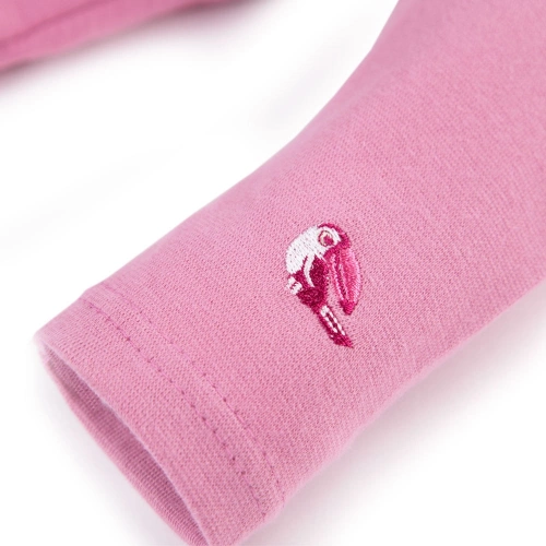 Legginsy bawełniane Nature Ewa Klucze - róż