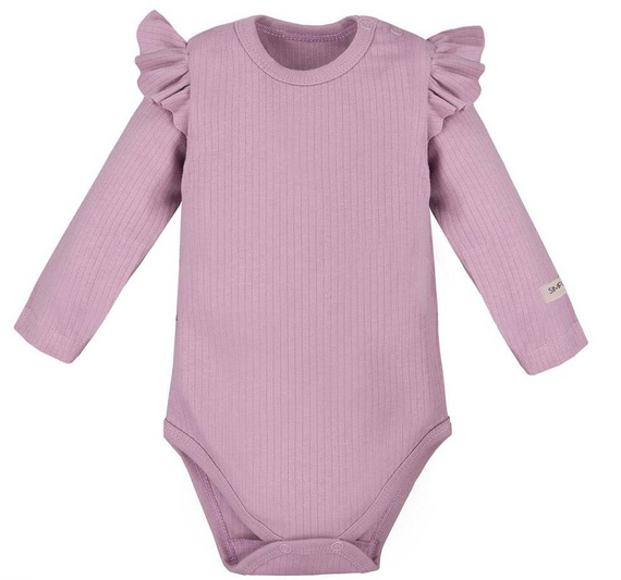 Body z długim rękawem "Simply Comfy" Ewa Klucze- bordo