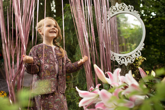 Kurtka dziewczęca Magic Vibes Pinokio - fiolet