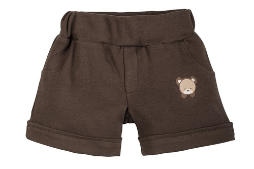 1010KR Teddy Spodenki krótkie Marija - brązowy