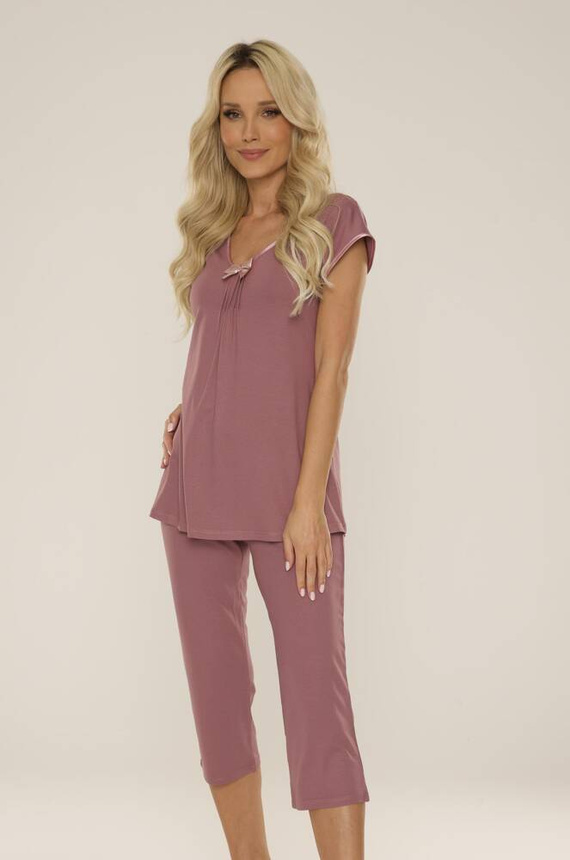 Piżama Damska 884 / 889 Visa De Lafense - jagoda