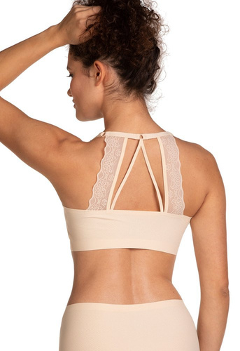 Biustonosz Top Laser Cut L-POL 5003 TP-06 Lama beżowy
