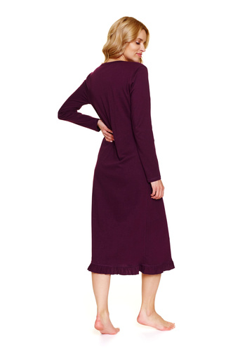 7318 Koszula nocna ciążowa i do karmienia | 100% bawełna | Doctor Nap