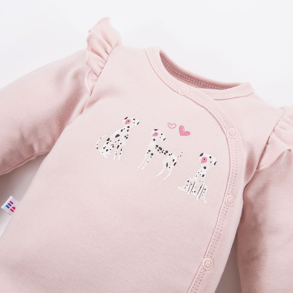 Body kopertowe Dogs & Spots Eevi - różowe