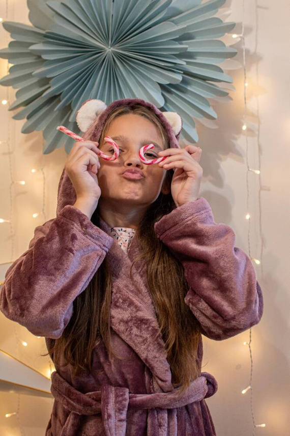 Szlafrok Dziecięcy 730 Serena Forex - jagoda