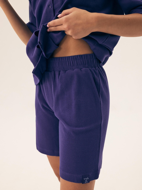 Piżama Damska 43348 Nilsa Henderson -niebieski