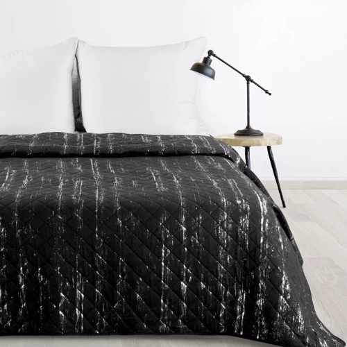 Narzuta dekoracyjna Blink 1 Design91 czarny/srebrny