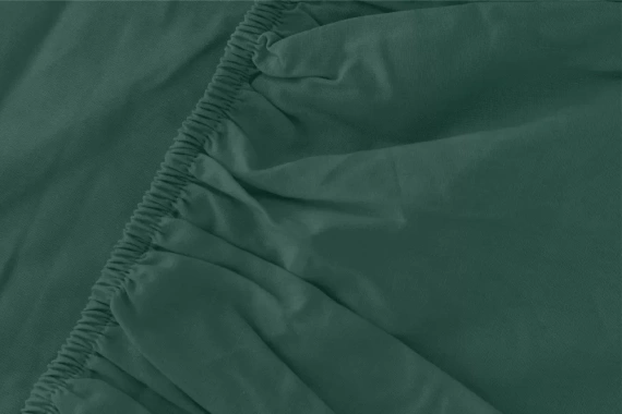 Prześcieradło z mikrofibry Poly Detexpol zielony