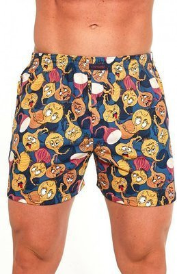 Bokserki męskie 011/113 Classic Cornette - granat