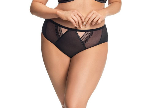 Gorsenia Figi damskie K 672 Martynika - czarny