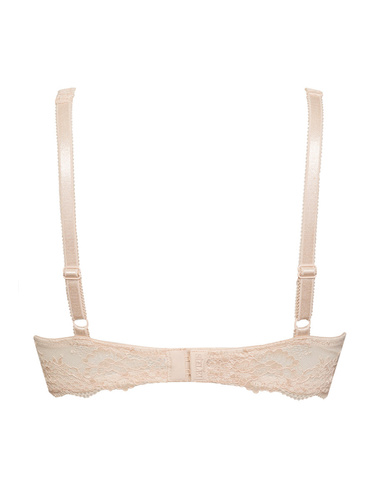Biustonosz Wonderlace 2442 – koronka, regulowane ramiączka, fiszbiny Sielei beżowy