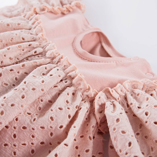 Sukienka dziewczęca Daisy Eevi - jasny róż