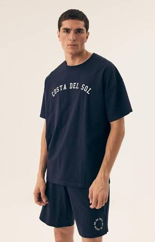 Piżama Męska 42605 Sol Henderson - granatowa