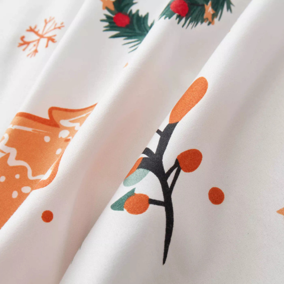 Merry Cozy Pościel pluszowa świąteczna czerwona miś Spod Igły i Nitki– mikrofibra 100%, 210 g/m²