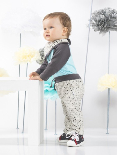 14738 A Spodnie dresowe "PLANETA' Nicol 