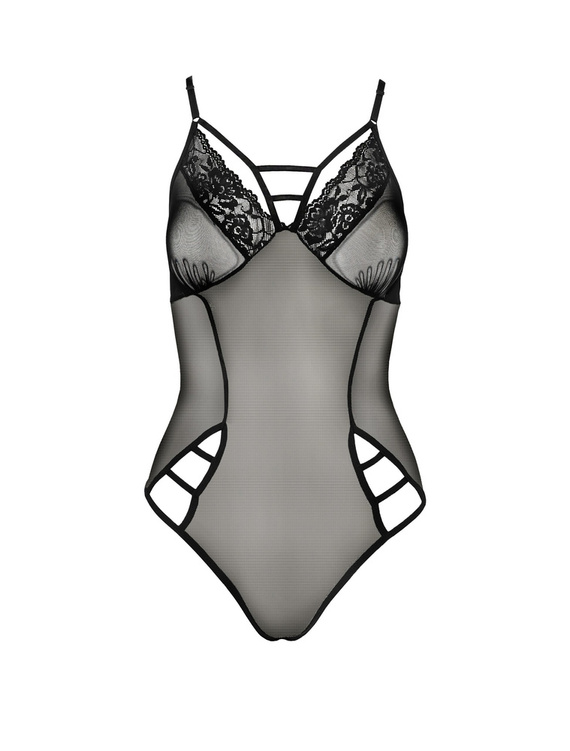 Body damskie Melania Passion czarny