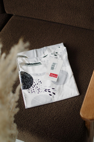 De Lafense 860 Amelia – koszula nocna damska z wiskozy, krótki rękaw