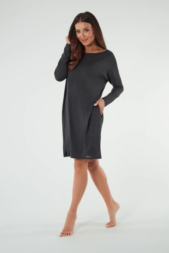 Tunika damska Akord Italian Fashion - ciemny melanż