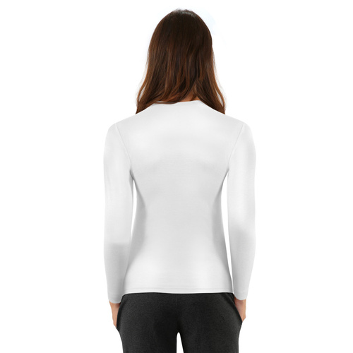 Bluzka damska długi rękaw Clara Sesto Senzo biały