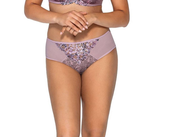 Półusztywniany Biustonosz Maxi 1985 Ava- różowy