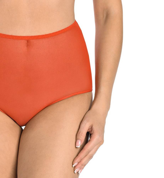 Figi wysoki stan Retro Teyli - czerwony