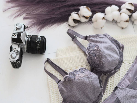 Biustonosz soft 19105 Stella Mediolano stalowy