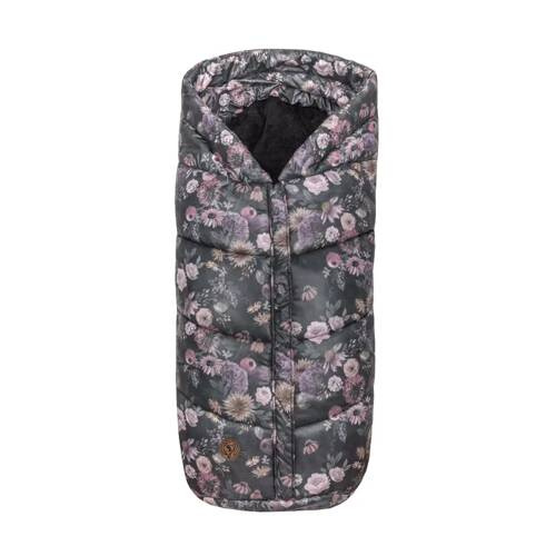Wodoodporny śpiworek do wózka Mont Blanc Makaszka- Mystery of Flowers