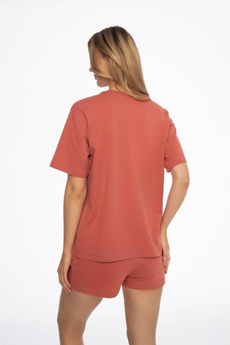 Piżama Damska 41314 Abstract Henderson -różowy