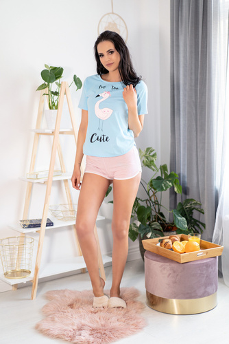 Komplet dwuczęściowy Cute Flamant 0304 LivCo Corsetti Fashion  