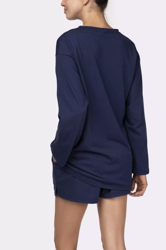 Piżama damska Joy longsleeve Mona navy