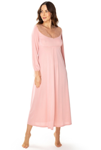 86649 Odessa koszula nocna damska Mewa różowy