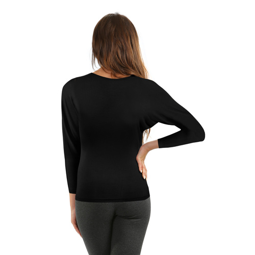 Bluzka damska kimono Andrea Sesto Senzo czarny