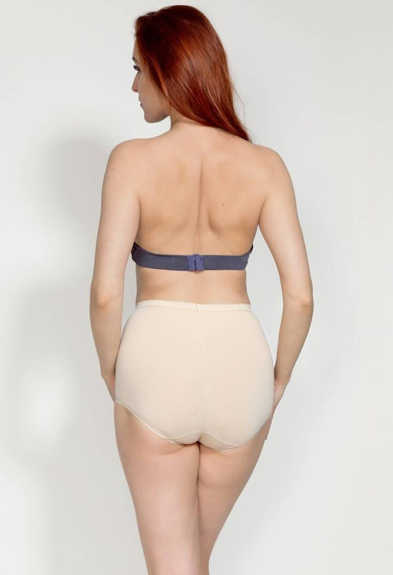 Figi  Damskie Lara Wysoka  MITEX beżowy